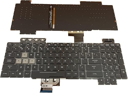 Miniatura 9 de Teclado de repuesto para portátil US Layout RGB colorido retroiluminación para Asus TUF Gaming FX505 FX505D FX505DV FX505DD FX505DT FX505DU FX505DY