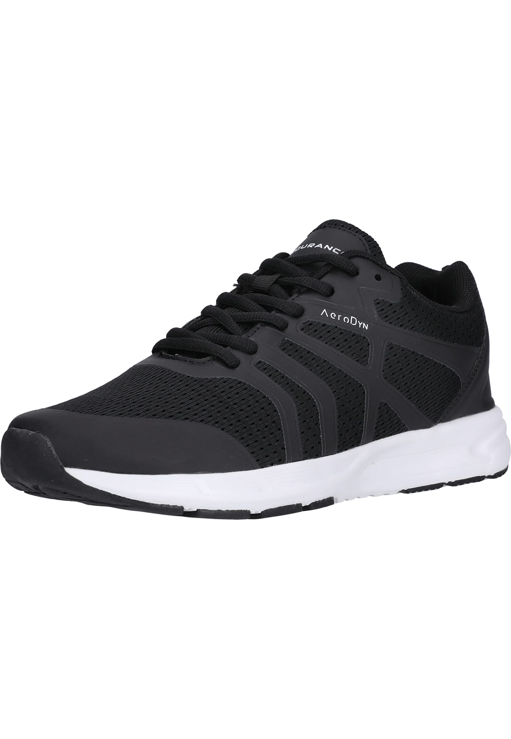 ENDURANCE Men's Clenny Walking Shoe, 1001 Black, 5 UK