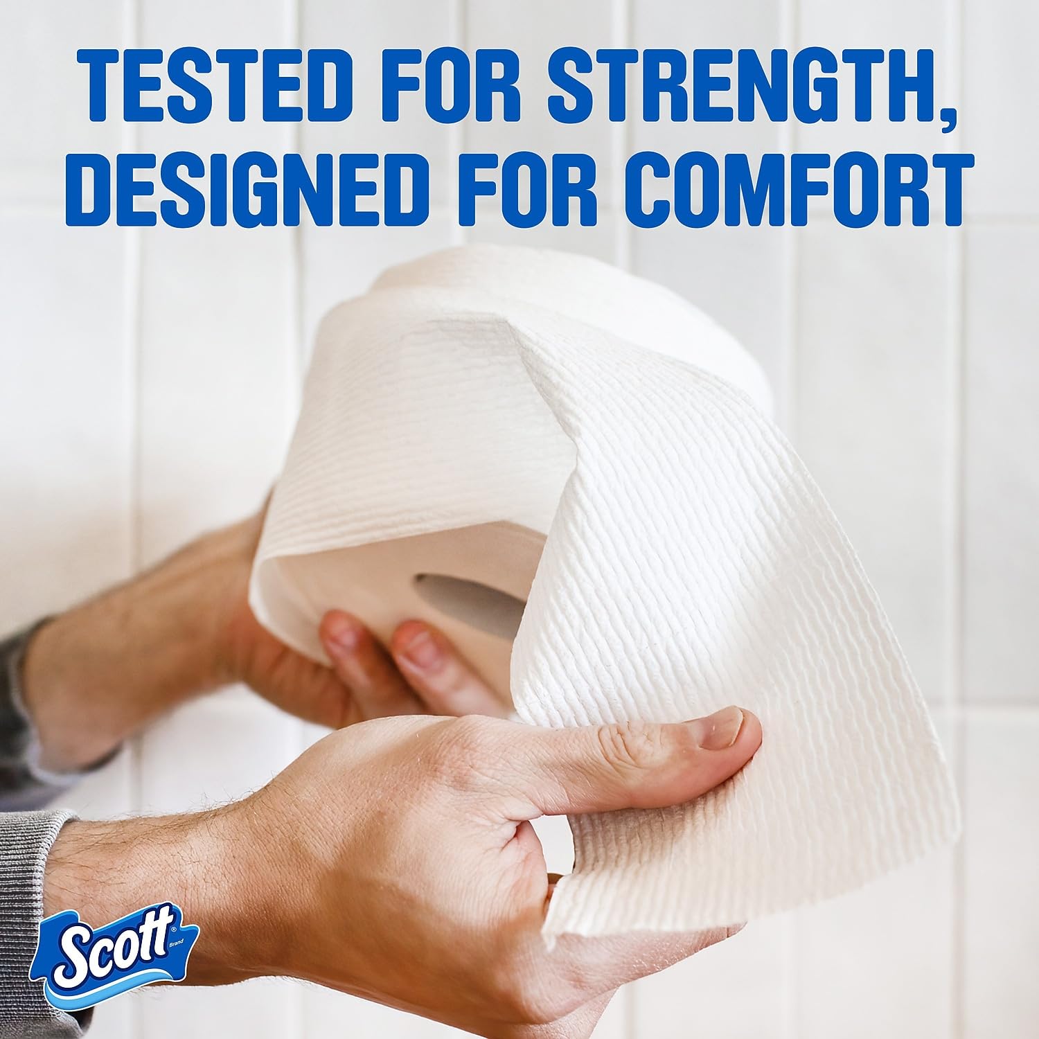Scott Comfortplus Toilet Paper, Double Roll, Bath Tissue, 18 Count — view 7