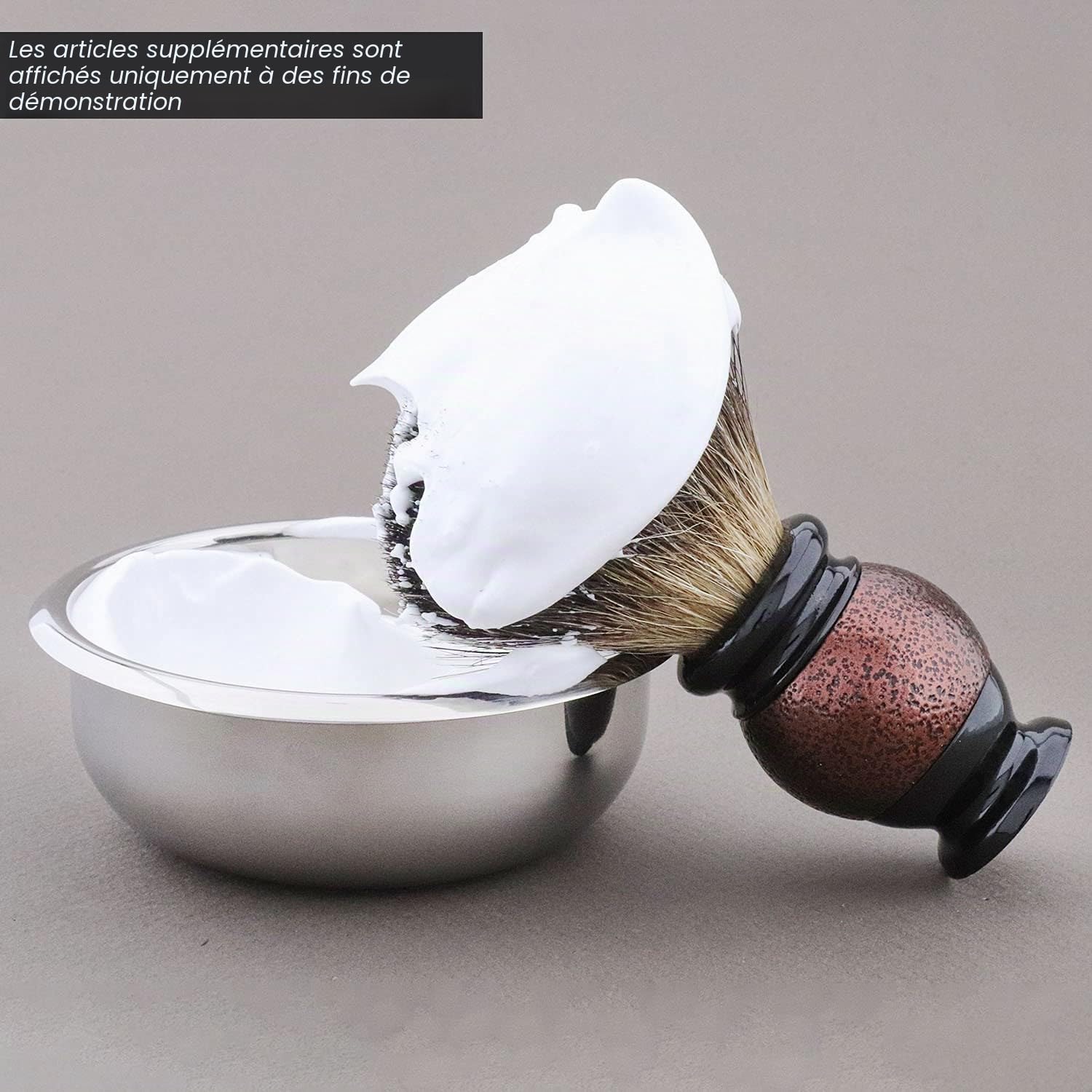 Pour Hommes Savon de Rasage par Haryali London. Parfait pour Tout Type de Raser