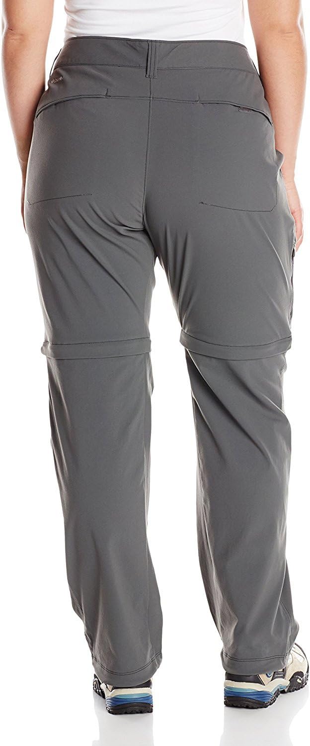 Columbia Women's Saturday Trail II Convertible Pant, Grill, 18W Regular