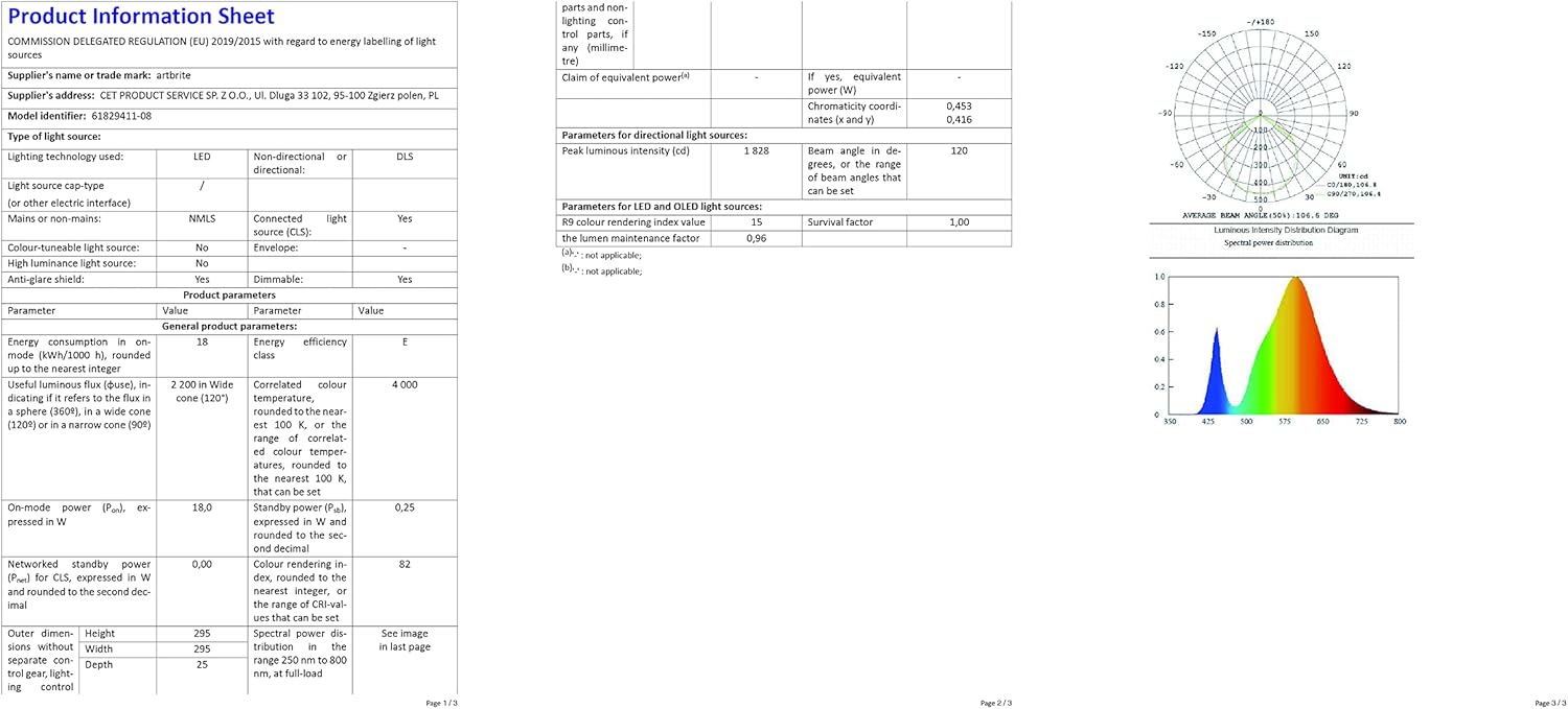 Buy Bathroom Ceiling Light 18w Led Ceiling Lights Round 1600lm O29 5cm X 2 5cm Natural White 4000k 100w Equivalent Flush Ceiling Light Waterproof Ip44 Ideal For Balcony Kitchen Bedroom Living Room Energy Class