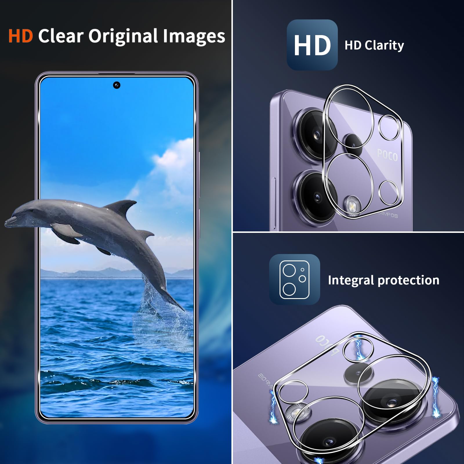 4 Pellicole Protettive Per Display Realme 6 Pro - Cristallo Trasparente Antigraffio (Made In Germany)
