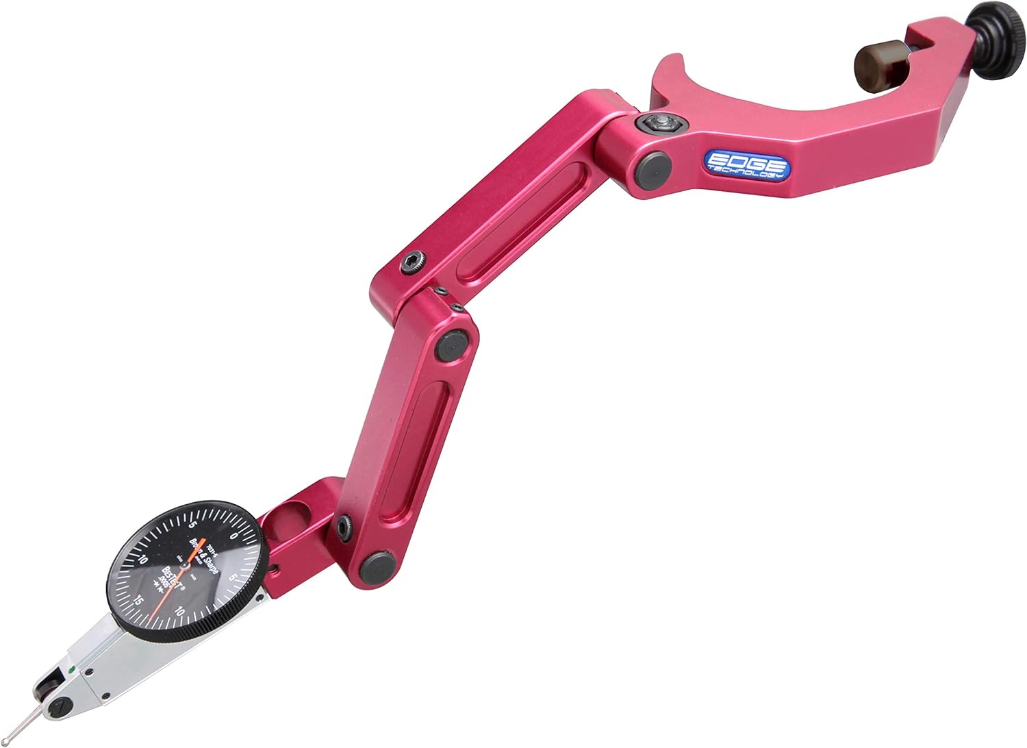 43-000 – Indicator Holder Clamp Mount for Bridgeport Style Milling Machine, Proprietary Friction Technology for Smooth Consistent Resistance, Dovetail Indicator Mount