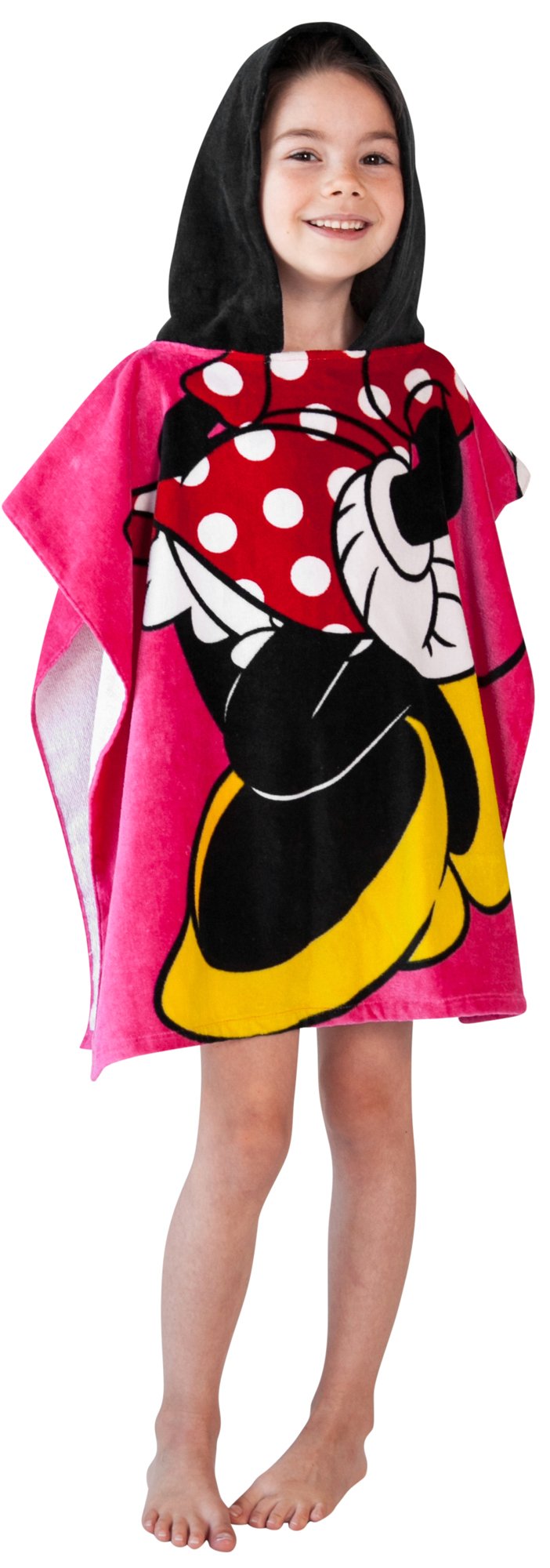 Disney Minnie Mouse Serviette poncho à capuche Bain Plage Filles