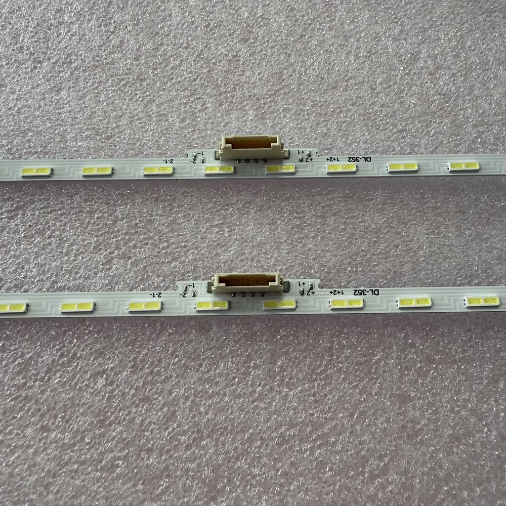 LOCLPCKGYA LED Backlight Strip Fit for Samsung UE50AU8002K UN50AU8000F UA50AU8000U HG50AU800 UA50AU8100 UA50AU9000U UE50AU8000U UE50AU9000U(2pcs for 1 TV)