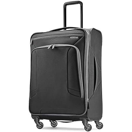 American tourister 4 kix expandable softside luggage with spinner wheels Clearance