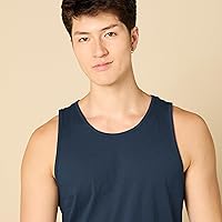 Vista 4 de Tienda Essentials - Camiseta sin mangas de ajuste regular para hombre