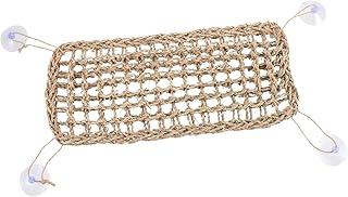 Hohopeti Lagarto Rede Brinquedos Engraçado Rede Lagarto Pendurado Rede Suprimentos Para Animais De Estimação Pendurado Réptil Rede Rede Criativo Réptil Rede Rede Brinquedo Rede Palha