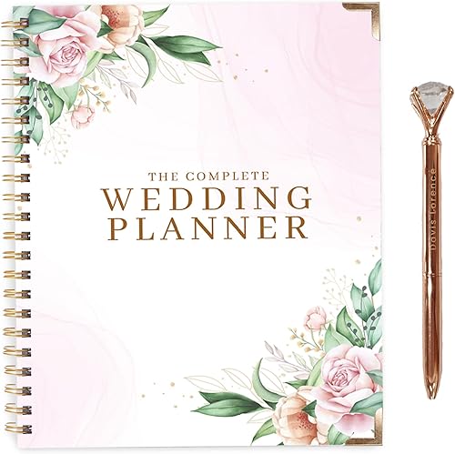 Miniatura 8 de Planificador de bodas Libro y organizador perfecto para la novia - Planifica la boda de tus sueños. - Planificador de bodas, libro y organizador de