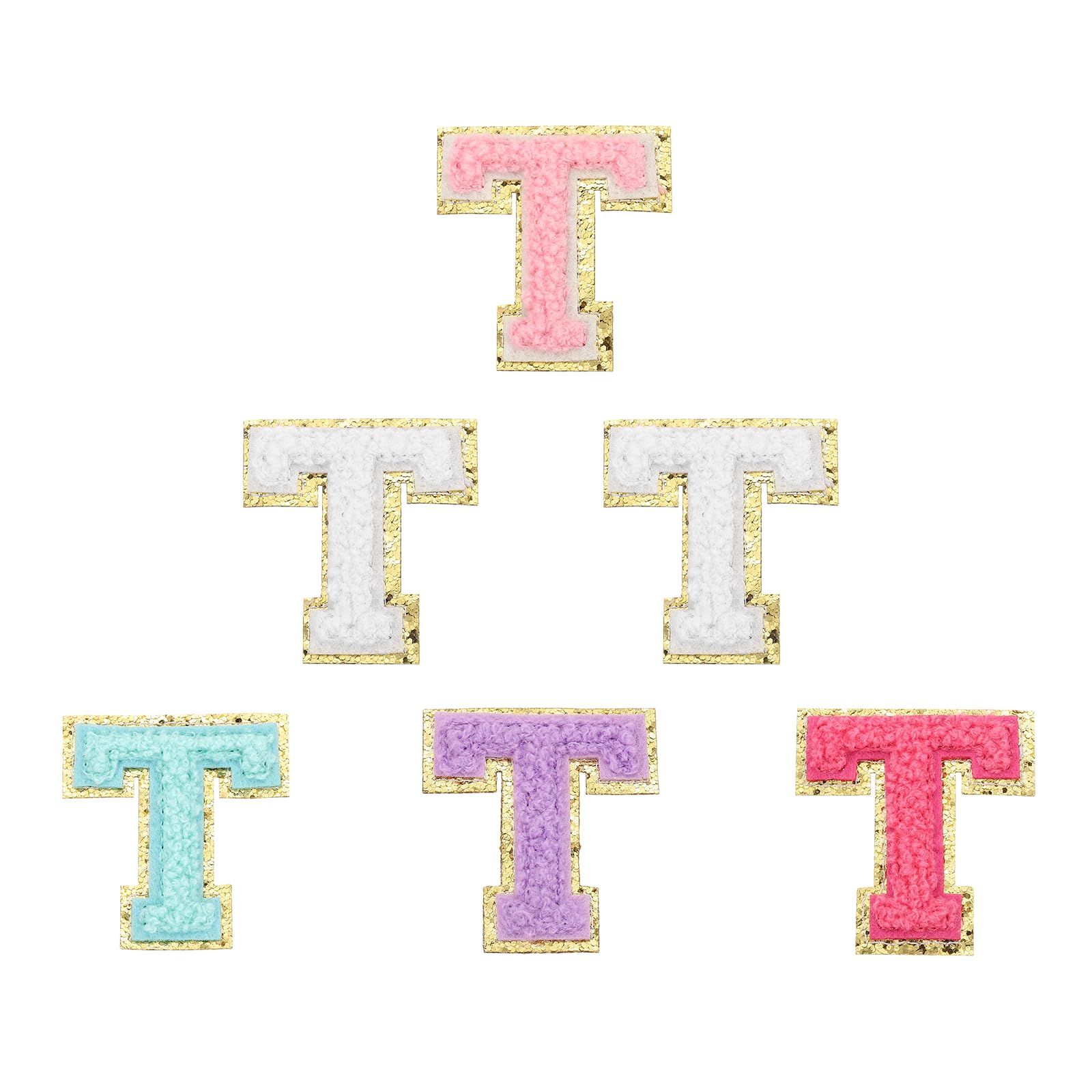 Lettres à coller PATIKIL pour réparer et décorer les trousses de maquillage en tissu