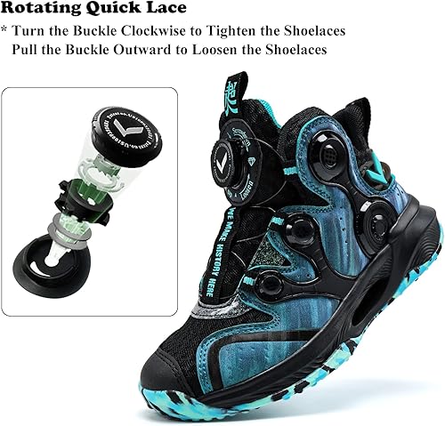 Miniatura 3 de JMFCHI SPORTS Zapatillas deportivas para niños y niñas, para correr, deportes, casuales