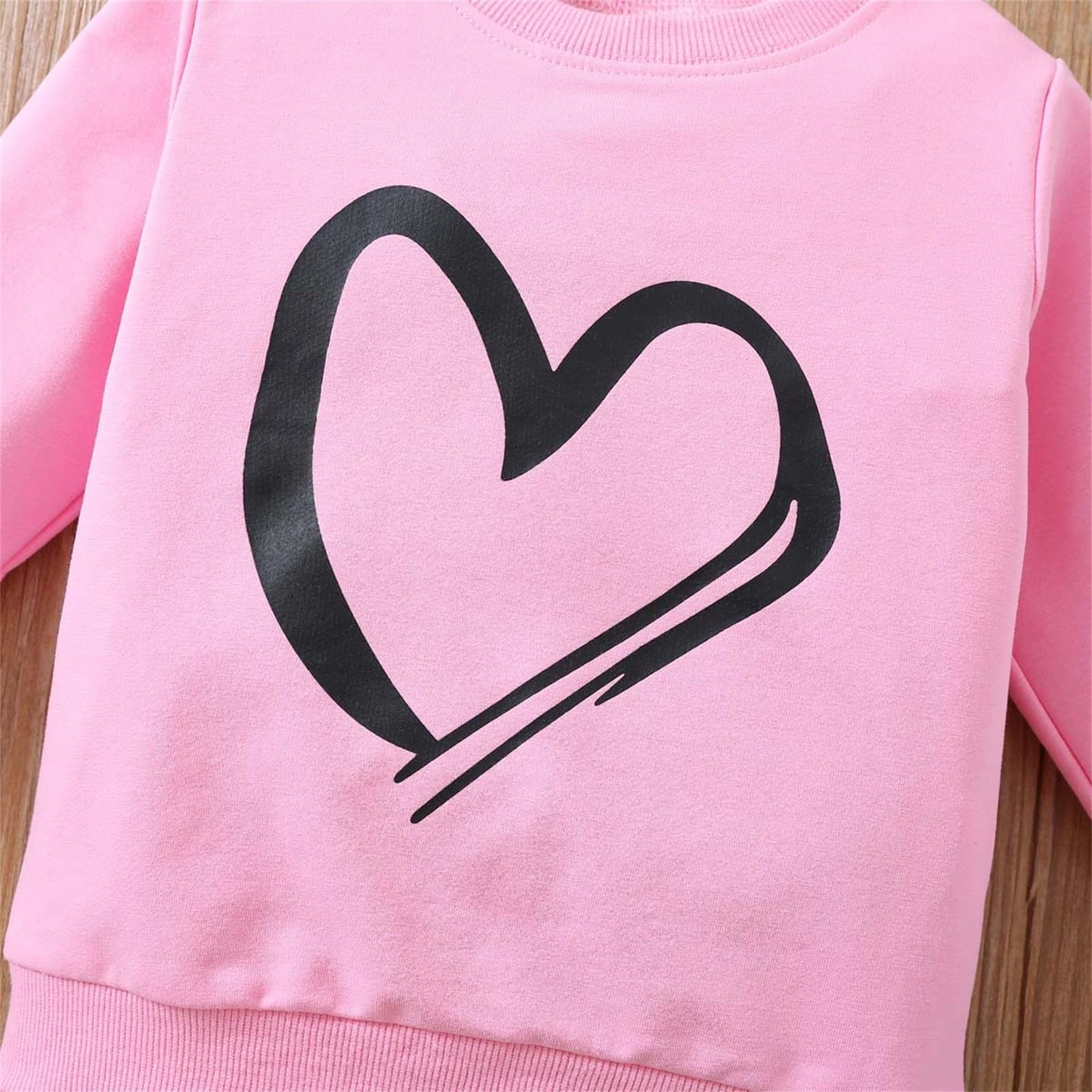 Pantaloni da jogging per bambine, tuta sportiva con felpa | Set di abbigliamento a maniche lunghe, tuta da jogging in due pezzi, tuta sportiva