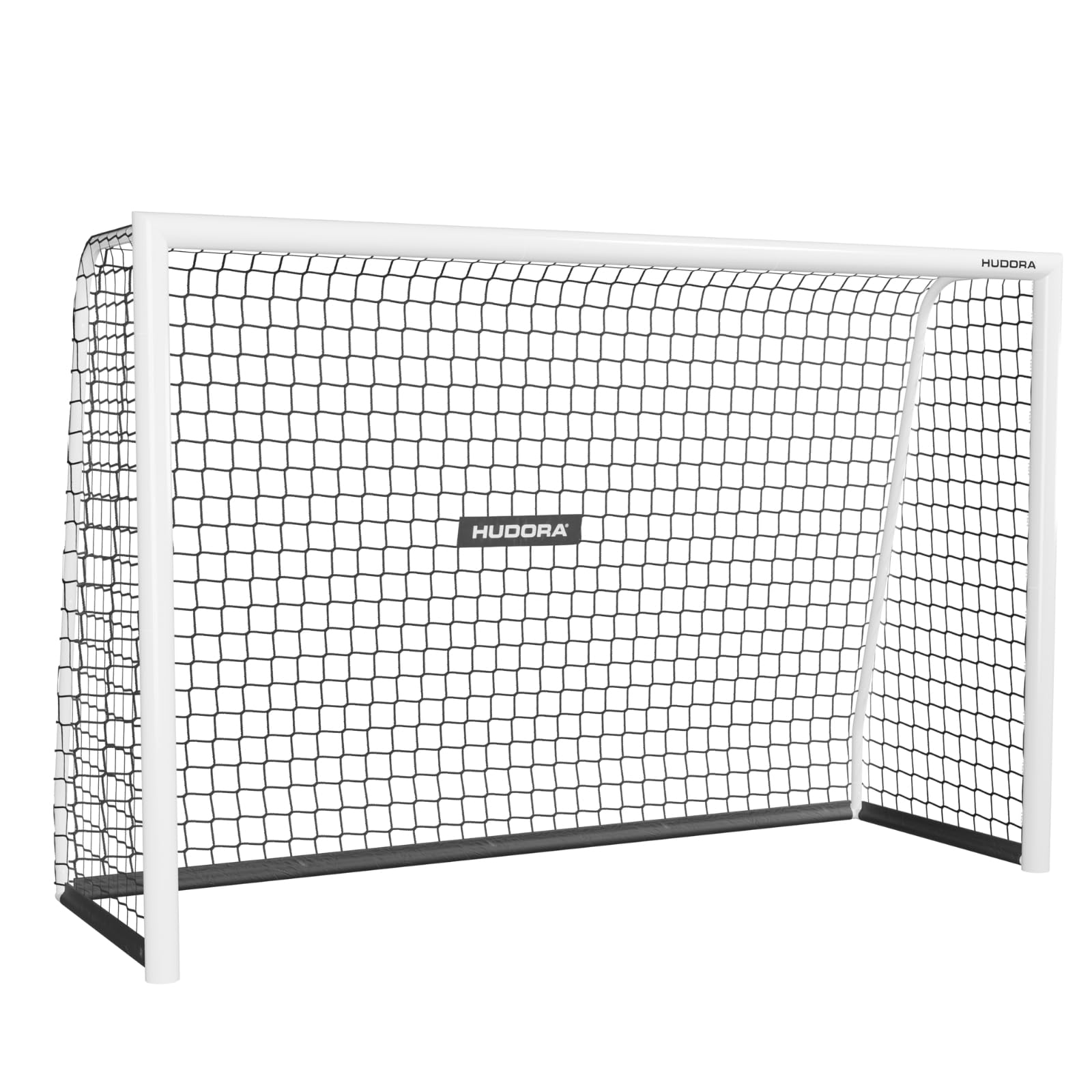 Hudora Advanced Football Goal 120/180/240/300 I for Children/Youth & Adults I Ideal for Garden I Waterproof & Stable Football Training with Fine Mesh Net
