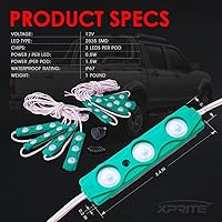 Vista 34 de Juego de luces LED DL-001-L3, #4 púrpura