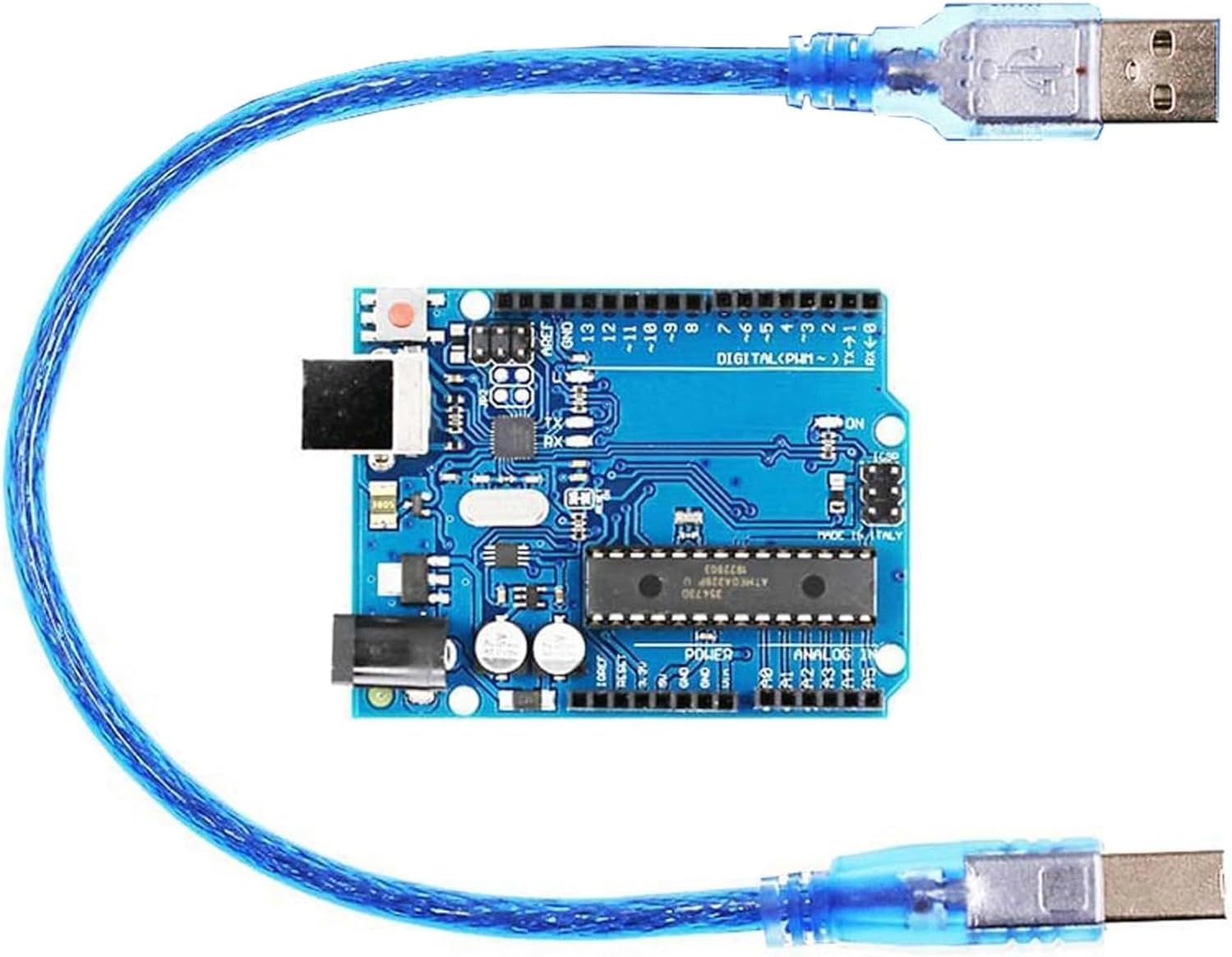 UNO R3 Board for Arduino with USB Cable Compatible with Arduino for DIY ...