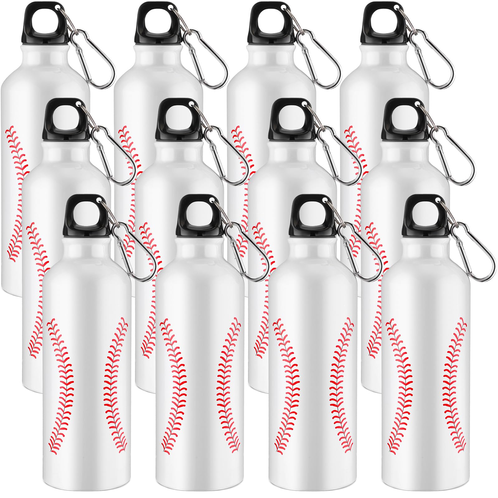 Yaomiao Softball-Wasserflaschen für Mädchen, 482 ml, Aluminium, Softball-Geschenke, auslaufsicher, wiederverwendbar, Baseball-Sportflasche für Fitnessstudio, Reisen, Teamkollege, Kaffee, Freund,