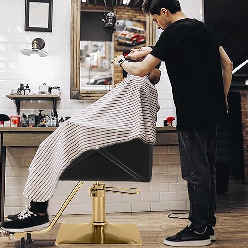 Miniatura 10 de Artist hand Sillas de peluquería con bomba hidráulica resistente, silla de peluquería giratoria de 360 grados, equipo de belleza de spa para