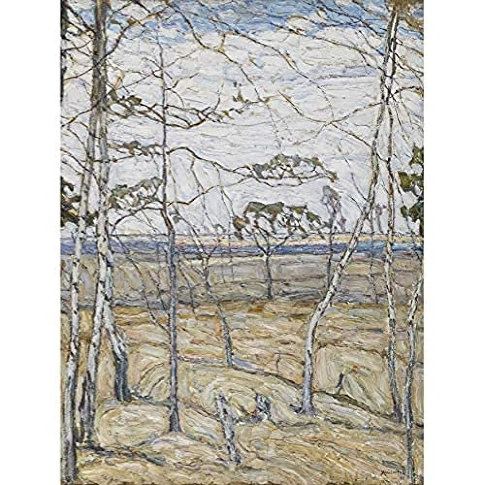 Abraham Manievich Birch Trees Unframed Wall Art Print Poster Home Decor Premium