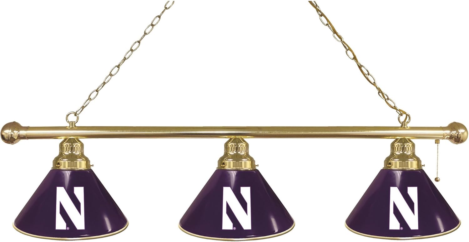Holland Bar Stool Northwestern 3 Shade Billiard Light by The Co.