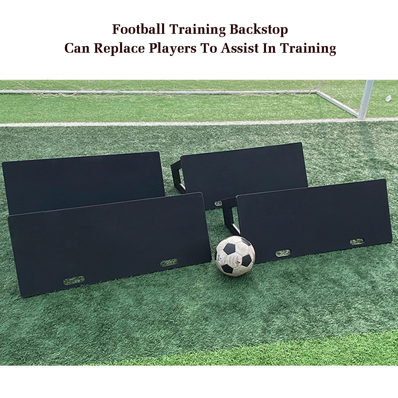 Tabellone di rimbalzo per calcio, stazione di rimbalzo per calcio, attrezzatura pieghevole per allenamento di calcio, muro di allenamento di calcio resistente agli urti, per l'allenamento delle abil