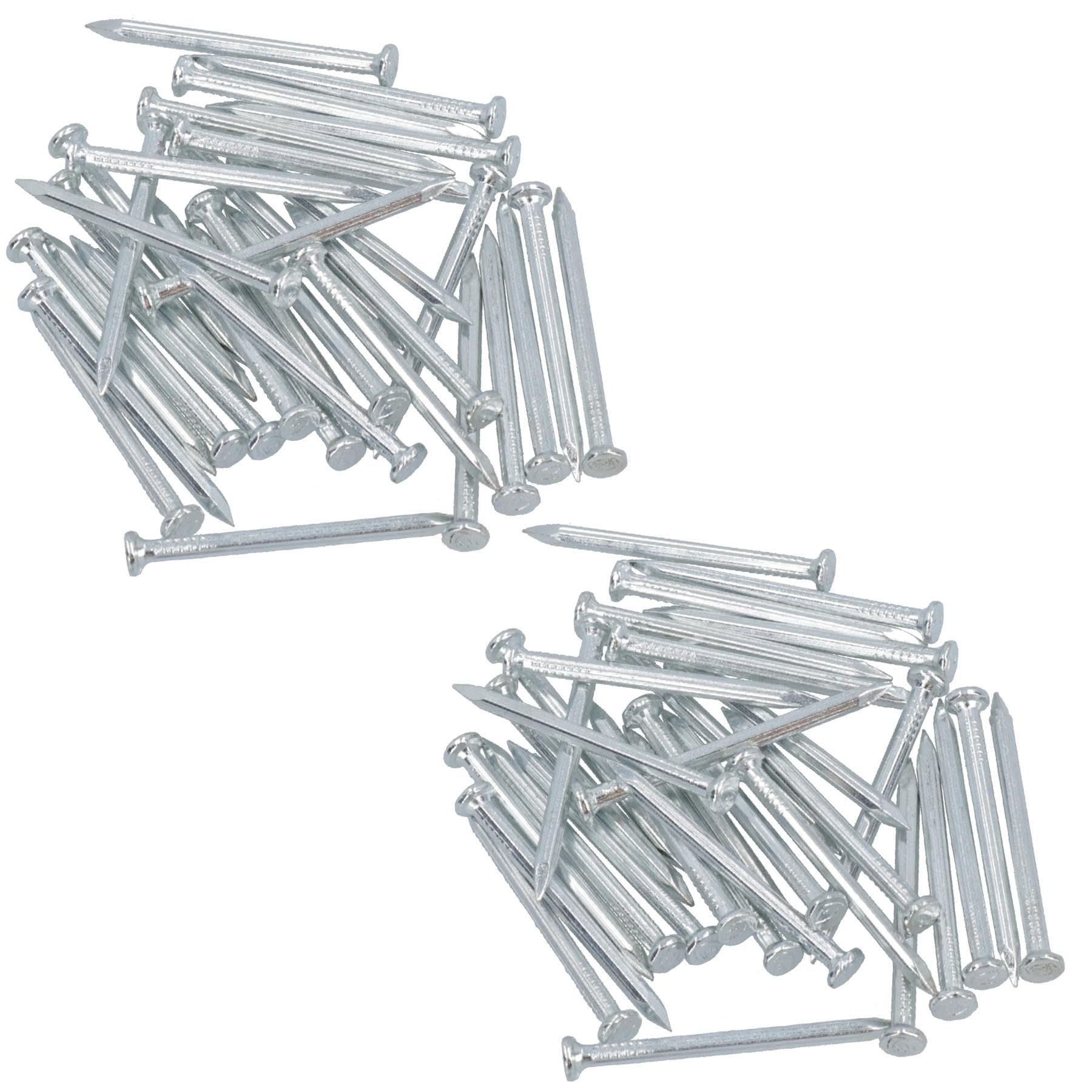 50mm Masonry Hardened Wall Nails Pins for Brick Stone Block Concrete 60pc