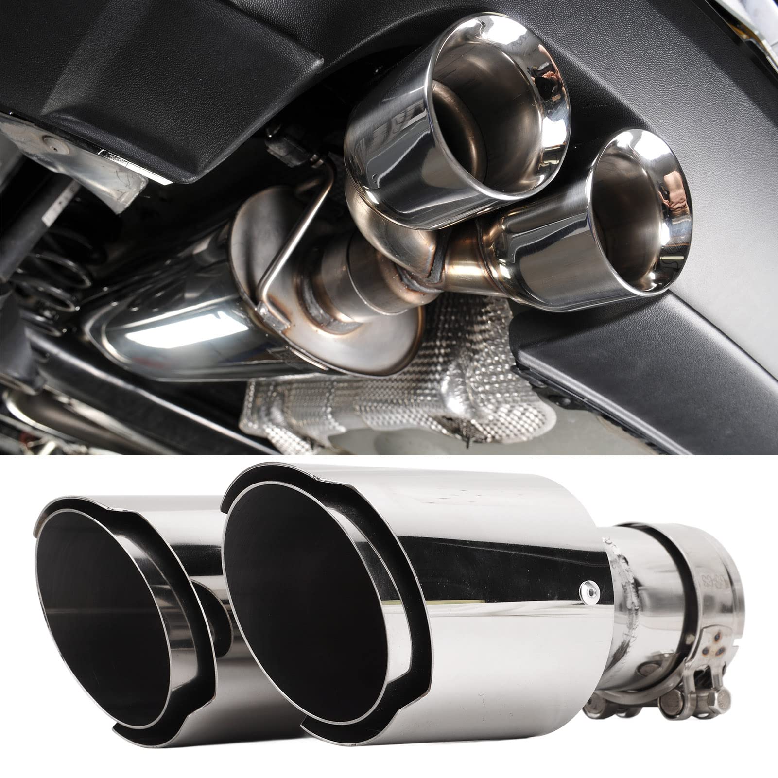 HURRISE Tuyaux D'échappement Tbest Modification Du Système D