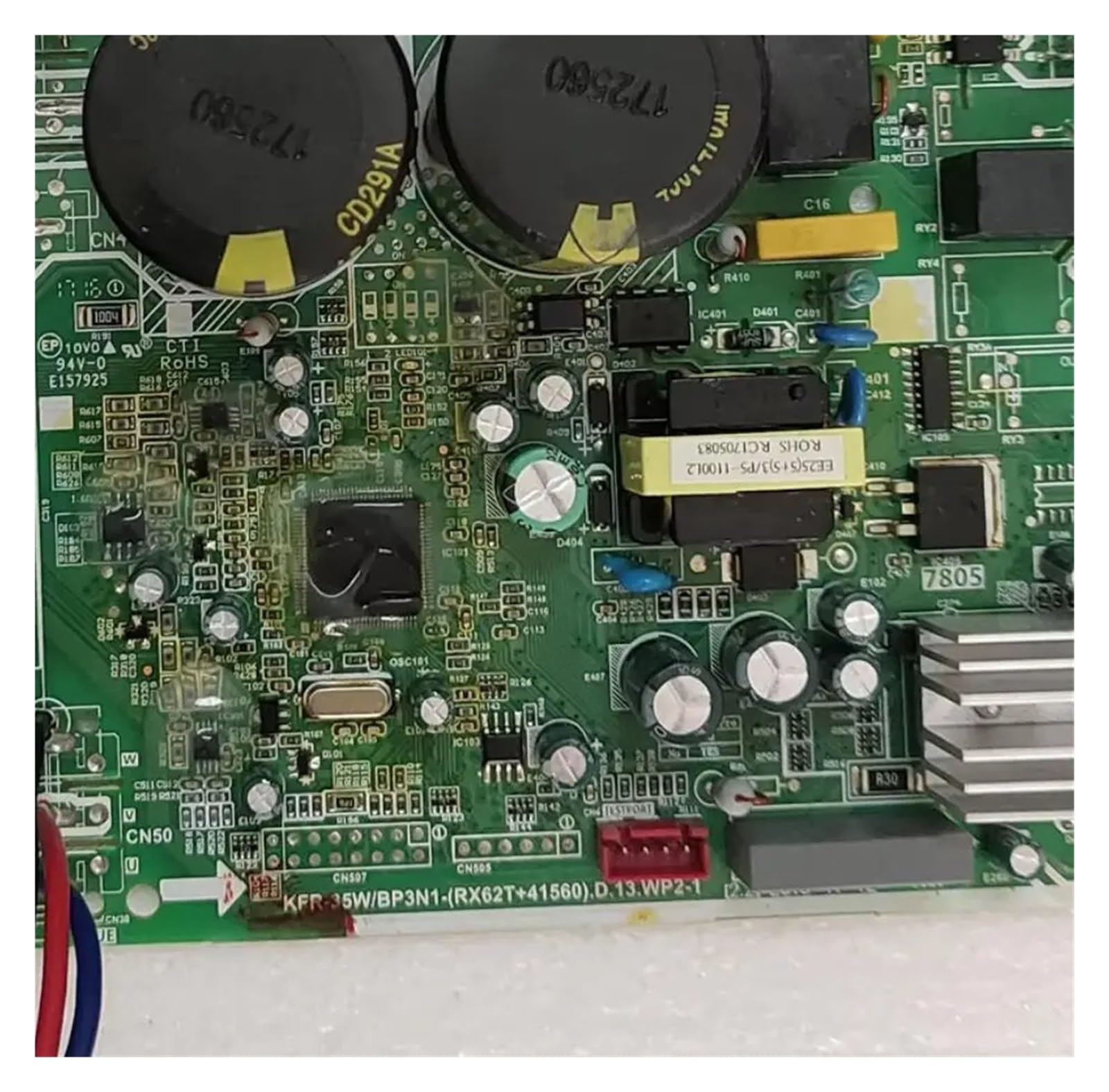 Compatible with Midea air conditioner computer board circuit board KFR-35W/BP3N1 KFR-35W/BP3N1-(RX62T+41560).D.13.WP2-1(Original board)