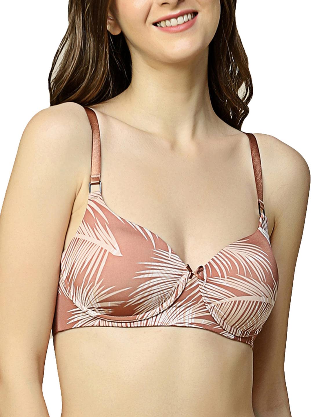 TriumphInternational Women's Padded | Wire Free | 110I579 Palm Polyamide T-Shirt Bra | Pack of 1