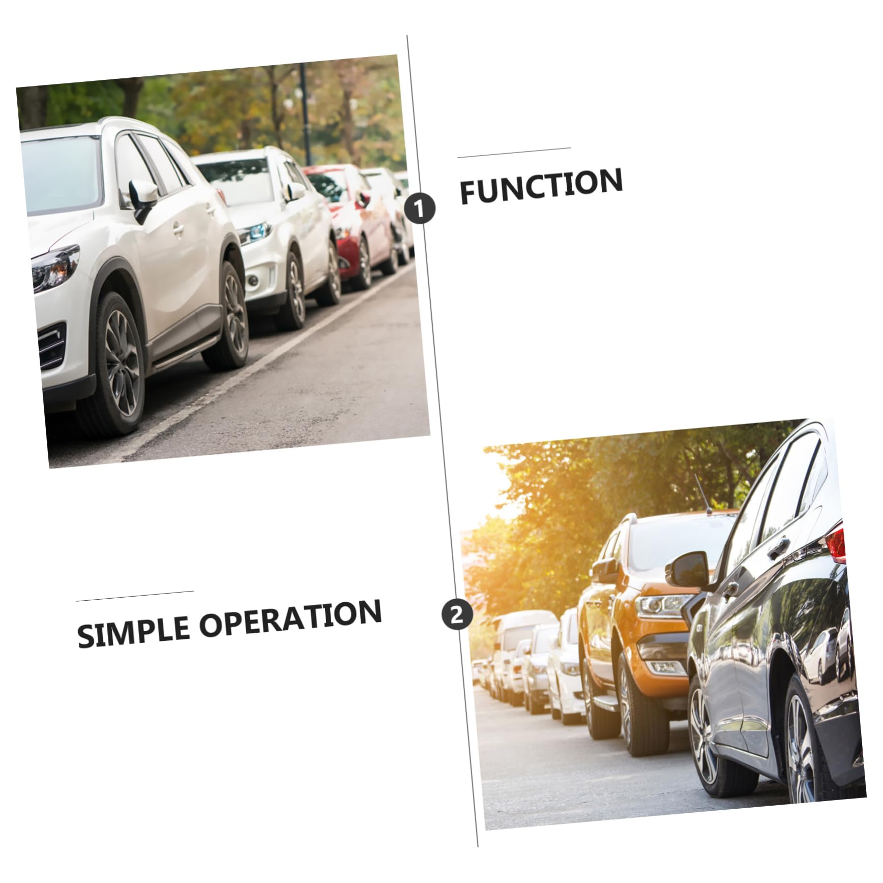 BUGUUYO Protective Car Cover Detach Car Jacket Cover Outdoor Plastic Automobile — view 8