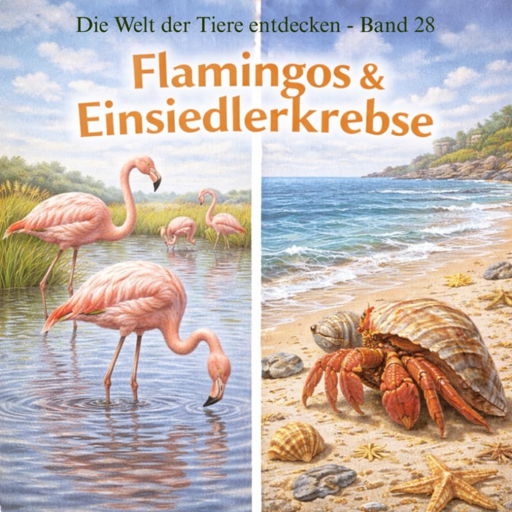 Flamingos & Einsiedlerkrebse: Die Welt der Tiere entdecken - Band 28 (Tiere hautnah entdecken)