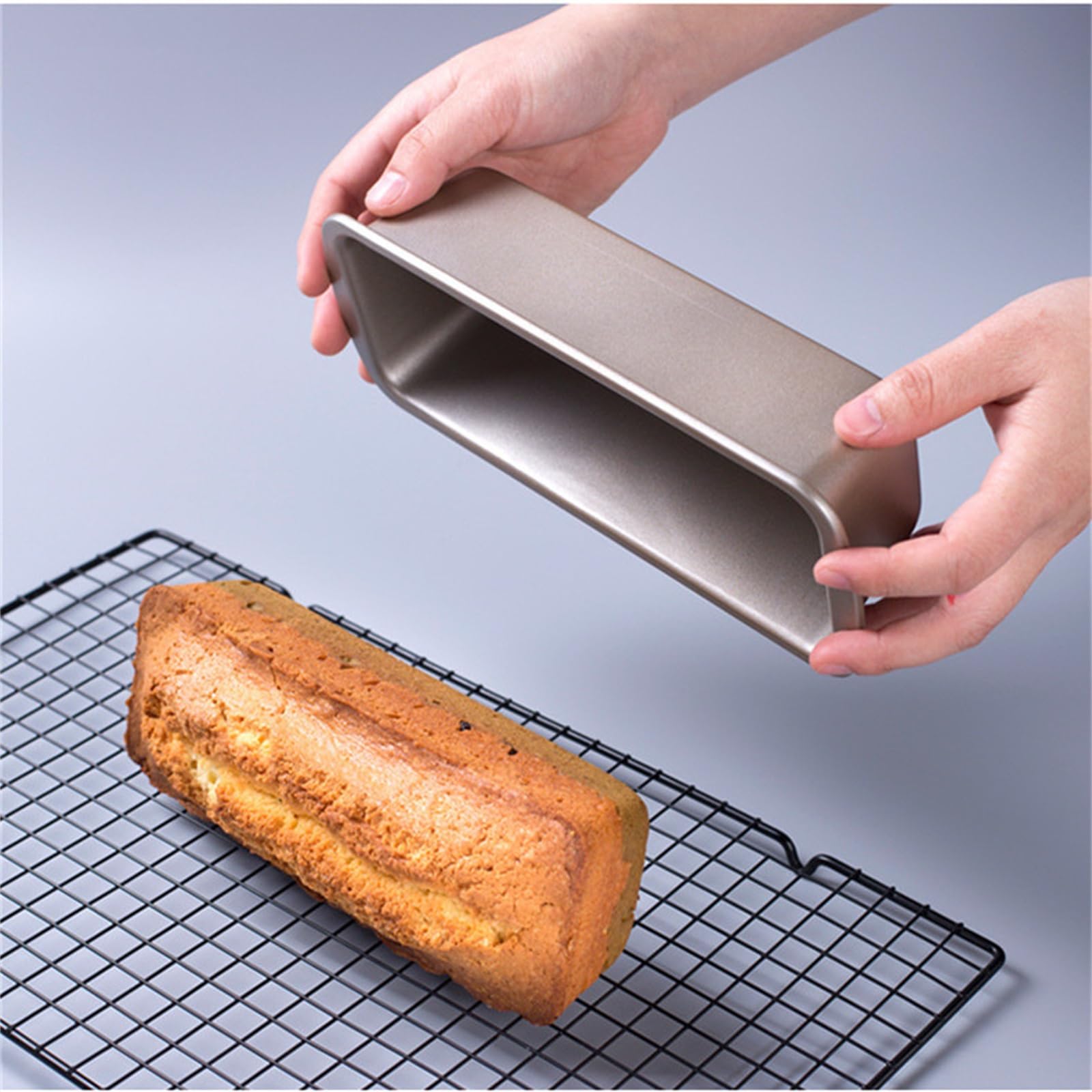Backform für Kuchen Lange Kuchen-Toastform, antihaftbeschichtet, Brotkasten, Kuchenbacken, Backform, Heimwerkzeuge, Ofengebrauch, 3 Stück
