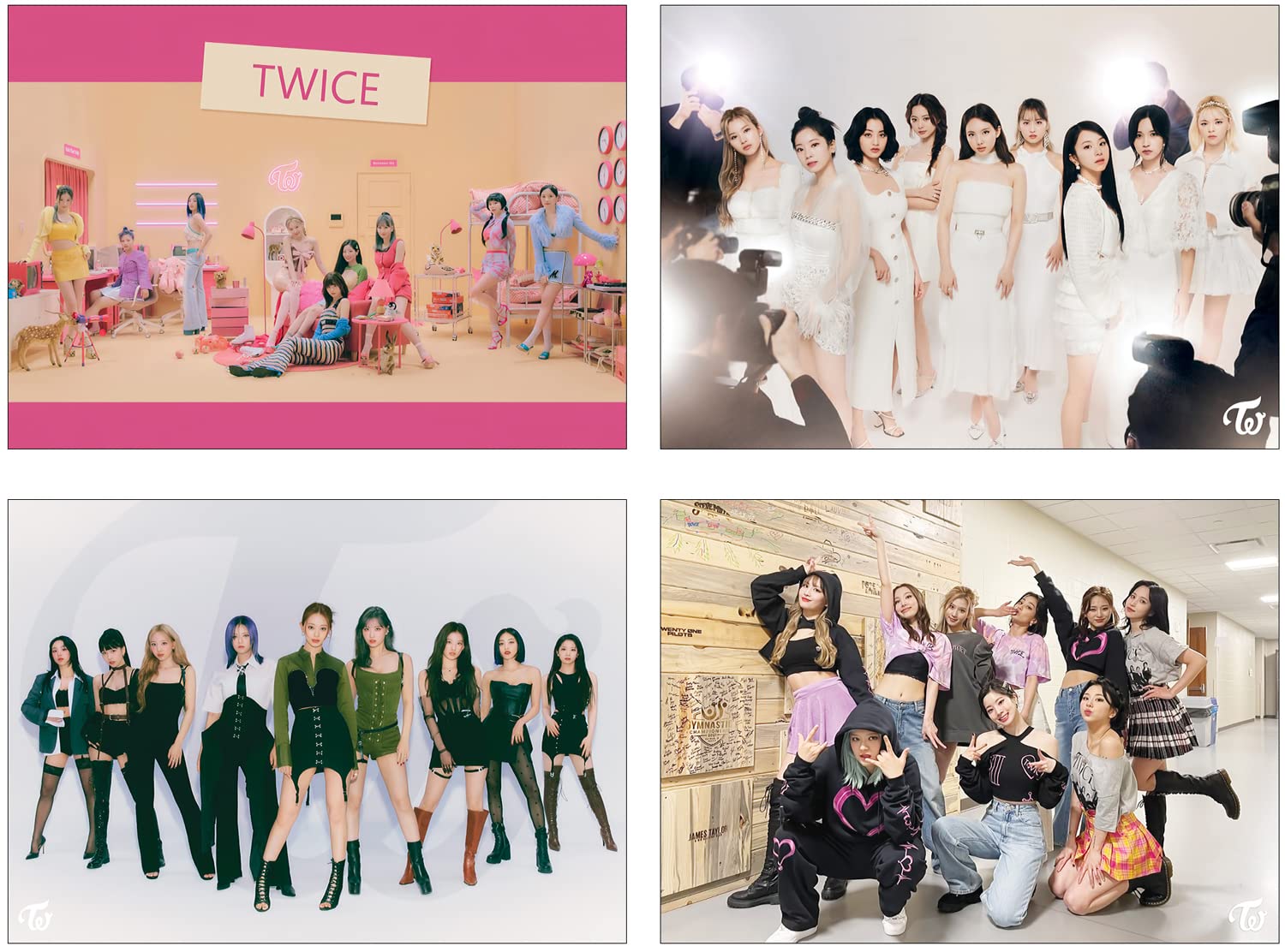 Amazon｜K-POP アイドルグループ ハイエンドポスター12枚&ステッカー1 