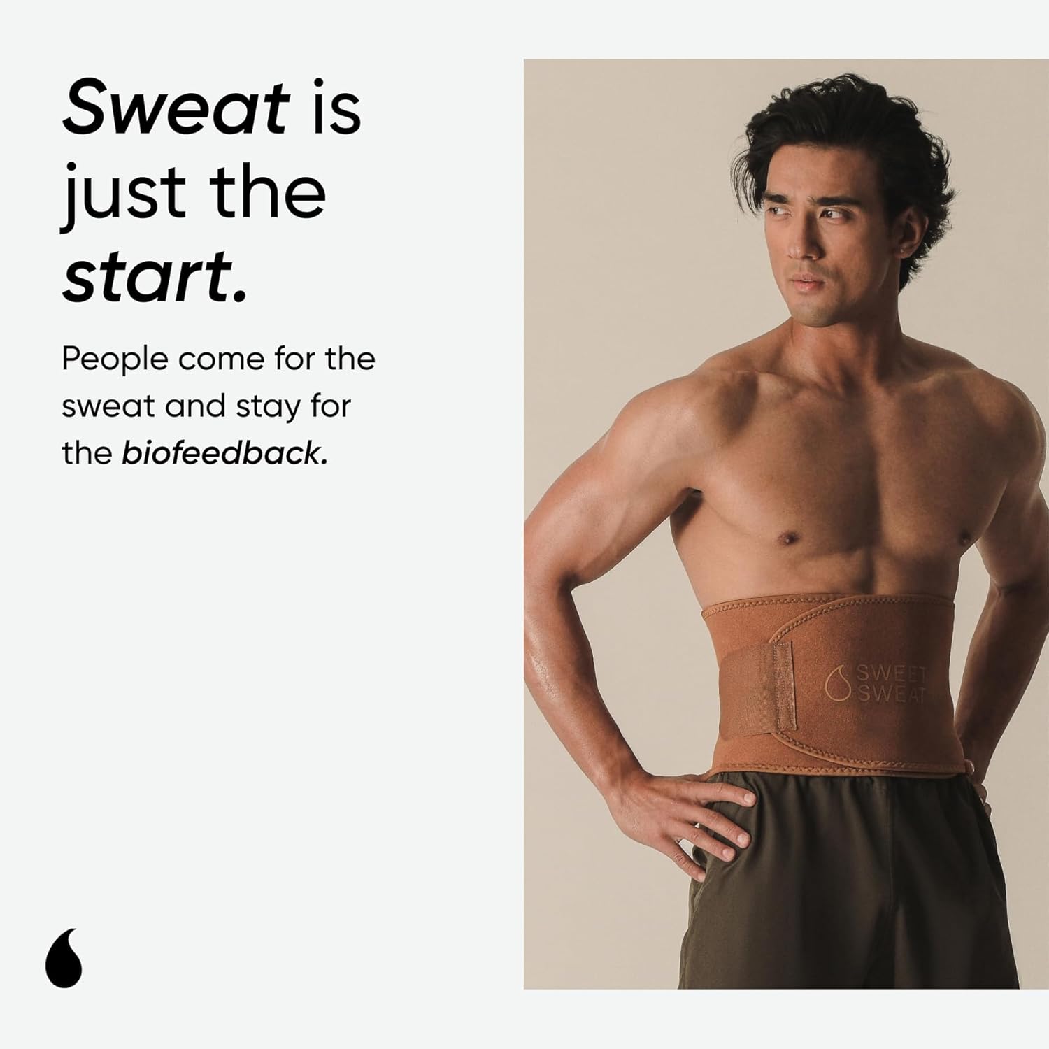 Sweet Sweat Waist Trimmer Toned Series - Premium Sweat Enhancing Fitness Belt for Women & Men - 5 Adjustable Sizes - Image 3