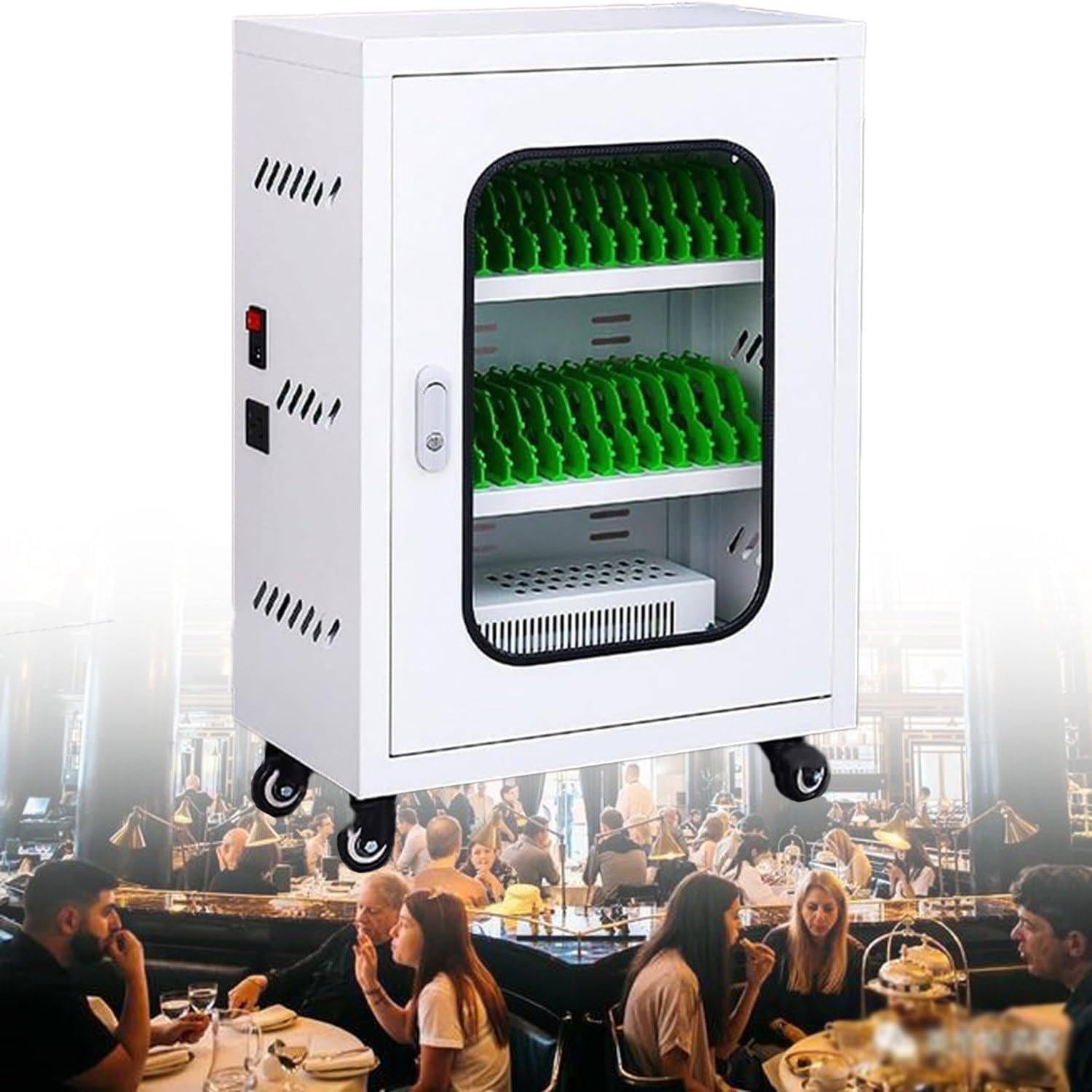 Gabinetto di ricarica USB con 12 60 porte ricaricabile multi dispositivo caricabatterie per uffici ed eventi stazione di ricarica rapida per tablet smartphone e laptop