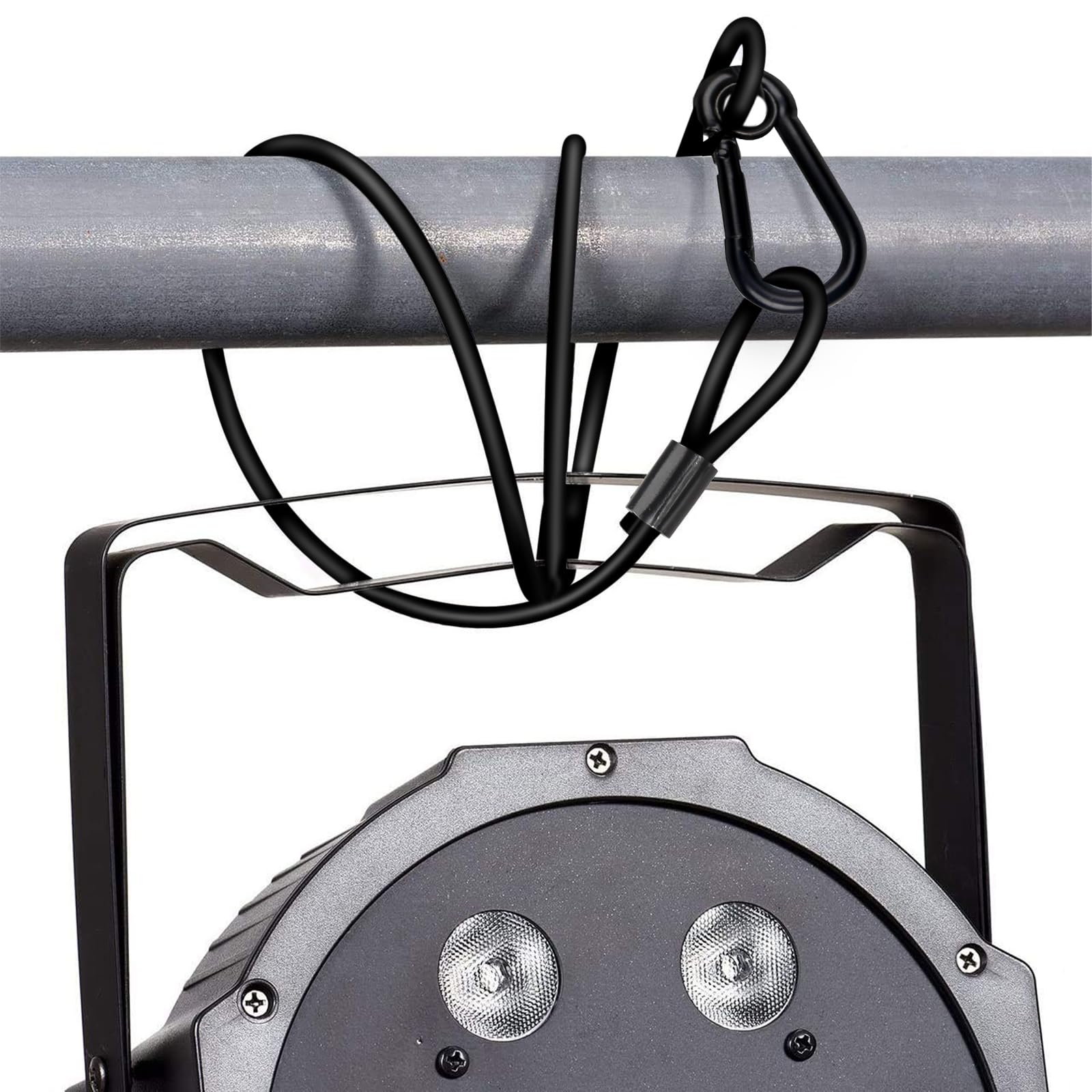 Lot De 6 Câbles De Sécurité En Acier Inoxydable – Longueur 50 Cm, Charge Max 25 Kg, Pour éclairage Scène, Miroirs, Décorations