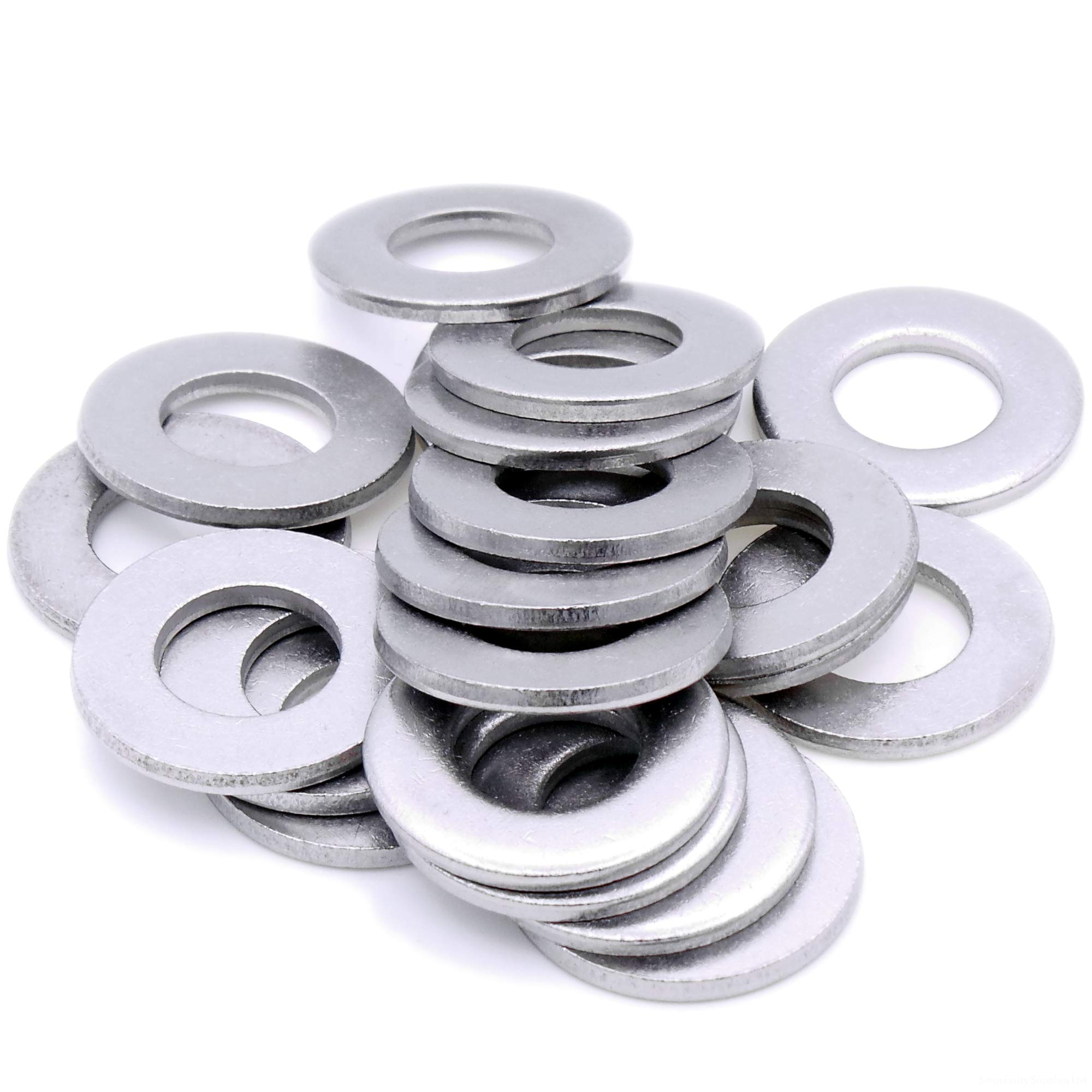 Singularity Supplies M12 (12Mm) Flat Washer (Form A) - Stainless Steel (A2) (Pack Of 20)