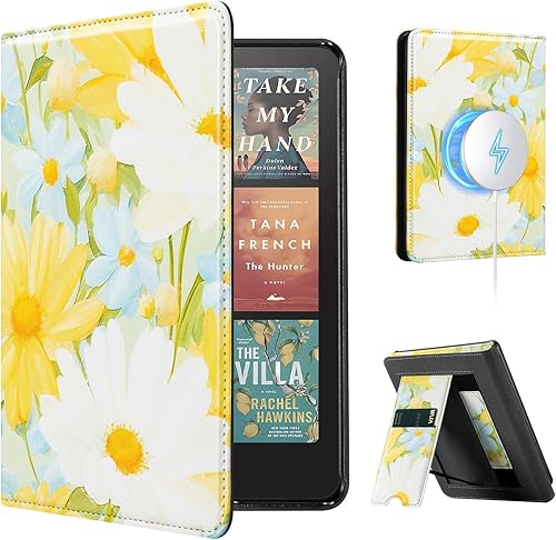 Miniatura 28 de CoBak Funda con soporte para Kindle Paperwhite 12.ª generación 2024 (7") y Kindle Colorsoft Signature Edition - Funda de piel sintética duradera con