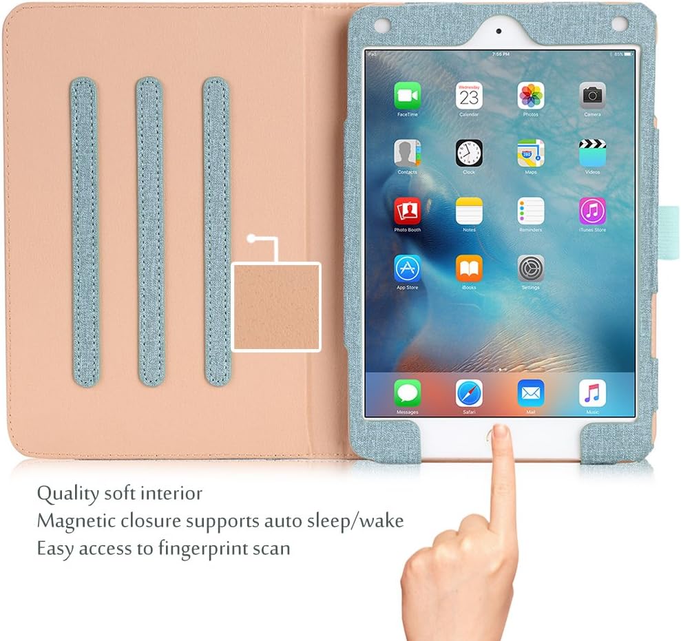 Exсluѕіvе Dіѕсоunt 50% Prісе ProCase iPad Mini 4 Case - Leather Stand Folio Case Cover for 2015 Apple iPad Mini 4 (4th Generation iPad Mini, mini4), with Multiple Viewing Angles, Auto Sleep/Wake, Document Card Pocket (Teal)