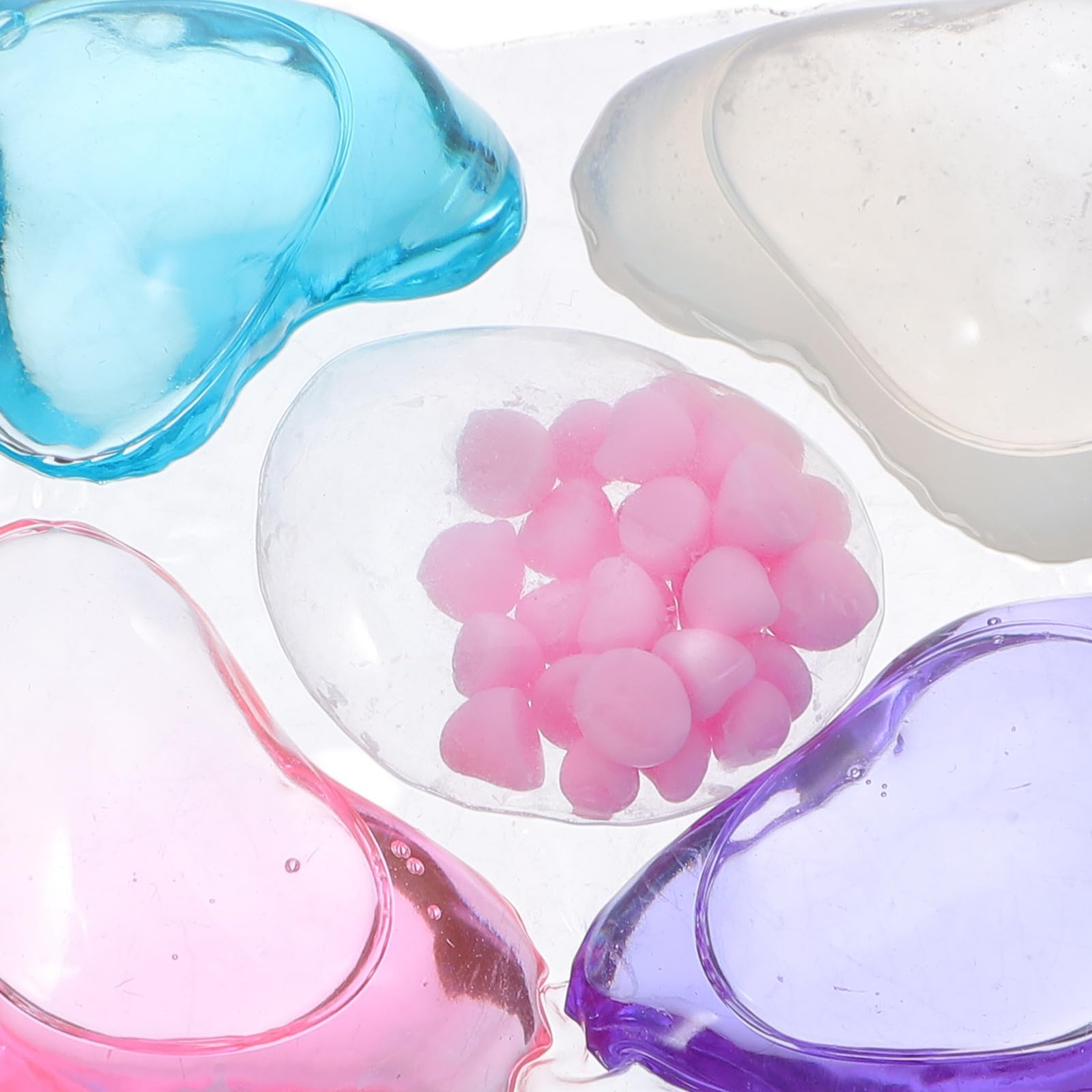 100 capsule per bucato con ammorbidente e perle profumate - Capsule per detersivo per bucato 5 in 1 per la pulizia profonda di tutti i tessuti e colori - per a dissoluzione