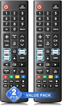 Replacement for Samsung-TV-Remote-Control,BN59-01315A Universal Remote Compatible with All Samsung QLED UHD Series Smart TVsPack of 2