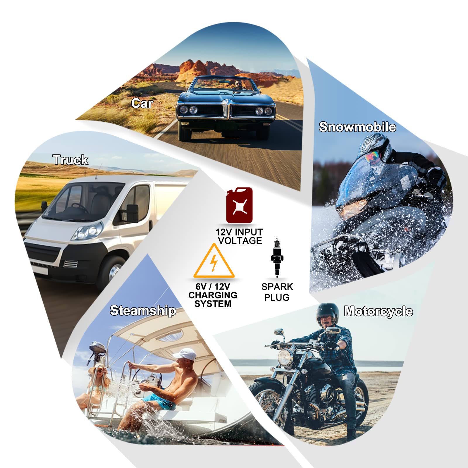 OBDMONSTER Ignition Timing Light, 12V Strobe Lamp Inductive Petrol