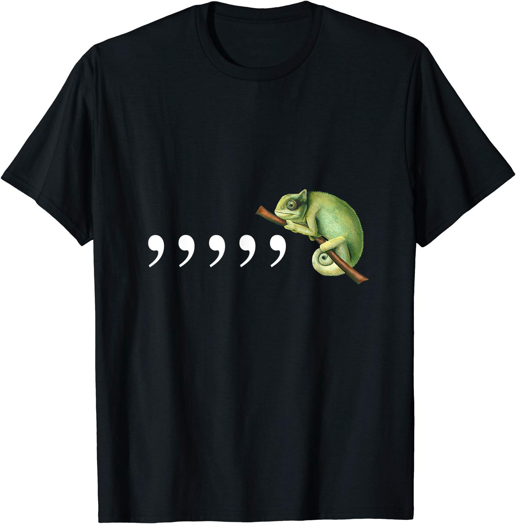 Funny 80s music designsComma Chameleon Coma Chameleon Funny 80s music lyrics T-Shirt