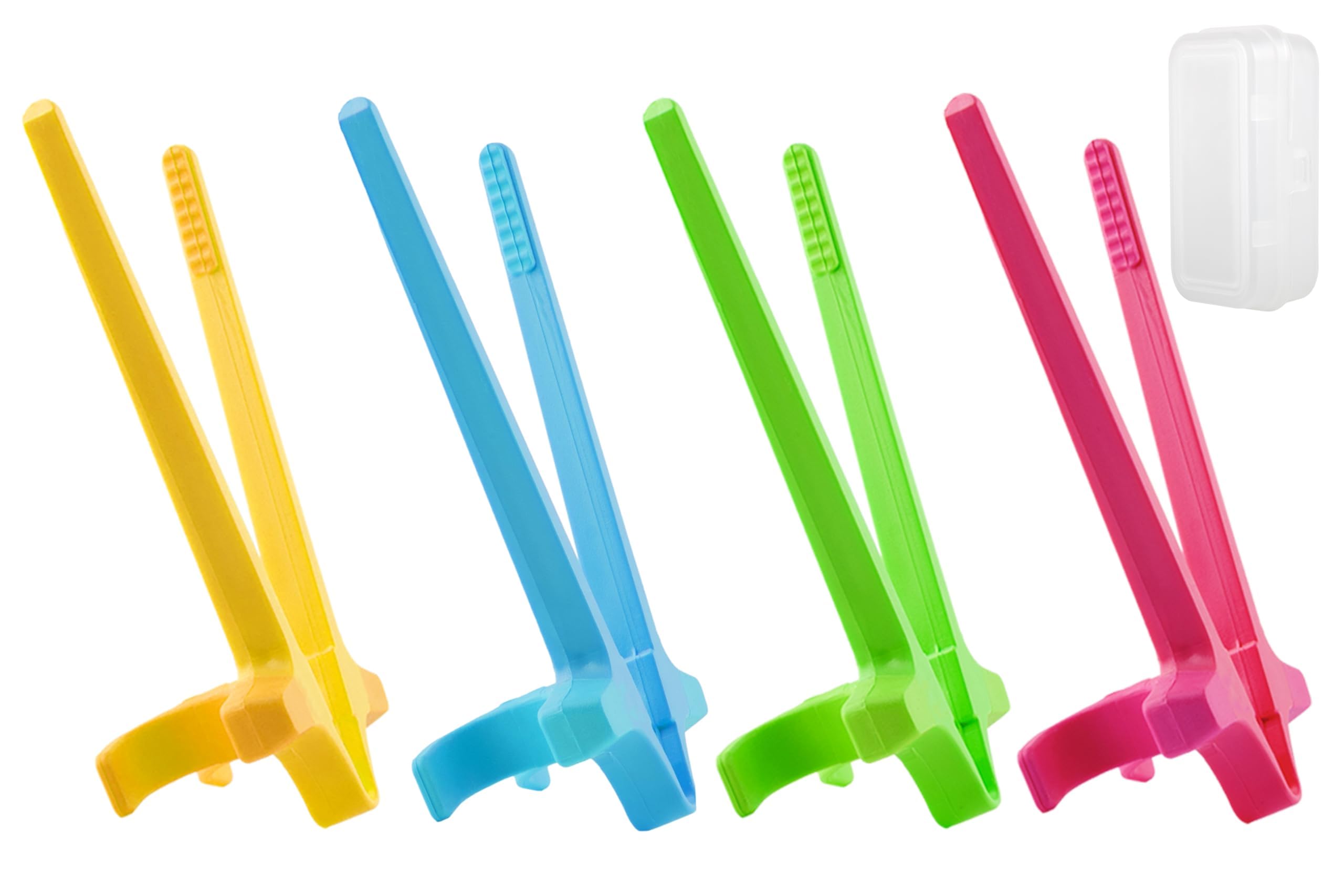 Finger Chopsticks for Gamers - Snack Tongs -12