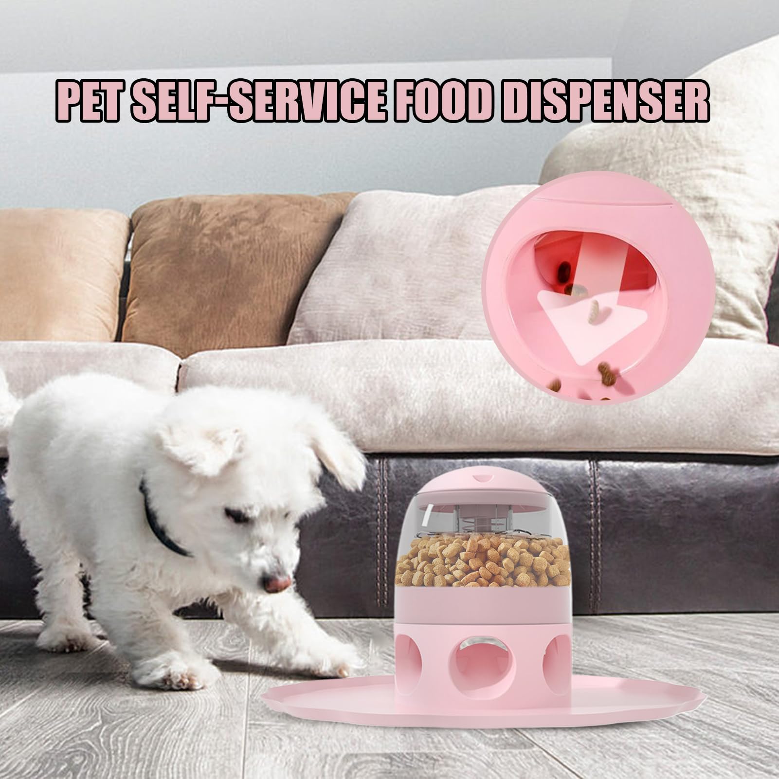 Giocattoli per cani, dispenser di cibo resistente e lento, alimentatore | antiscivolo per stimolazione mentale, dalla noia, alimentazione, allenamento, quotidiano, intrattenimento