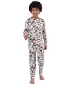 ANTHRILO Panda Long Sleeves Boys Pyjama Set - White