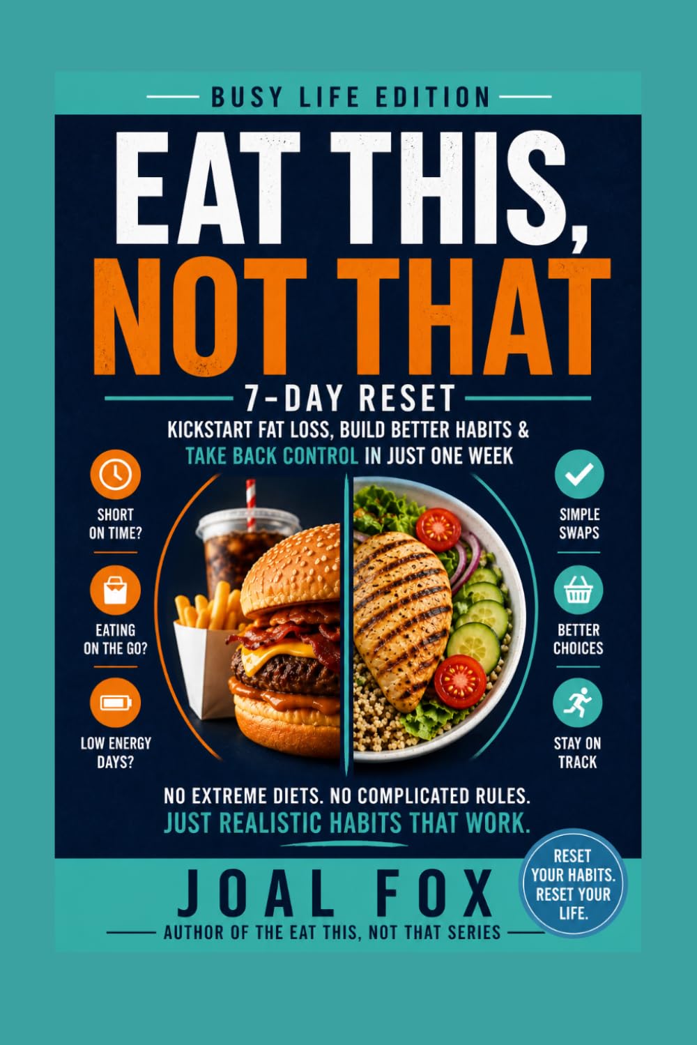 Eat This, Not That: 7-Day Reset: Kickstart Fat Loss, Build Better Habits & Take Back Control in Just One Week (Eat This, Not That – The 2026 Reset Series)