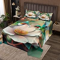 Vista 6 de Juego de ropa de cama de piel de vaca abstracta marrón rústico con rayas empalmadas de granja, tamaño individual, juego de edredón de vaquero