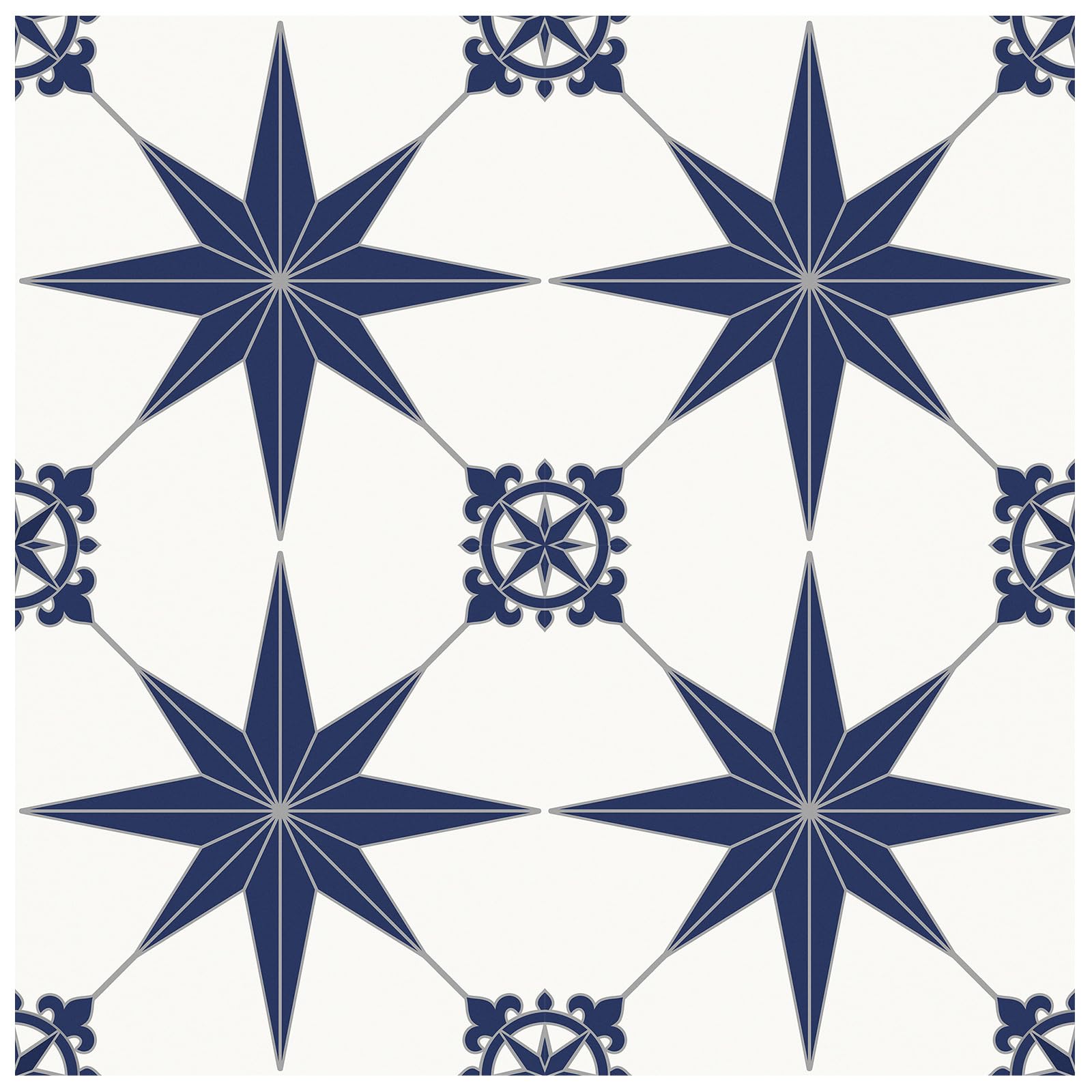 MORCART 7.87" x 7.87" Peel and Stick Floor Tile, 20 PCS Self-Adhesive DIY Vinyl Flooring for Renters, Removable and Waterproof Tile Sticker for