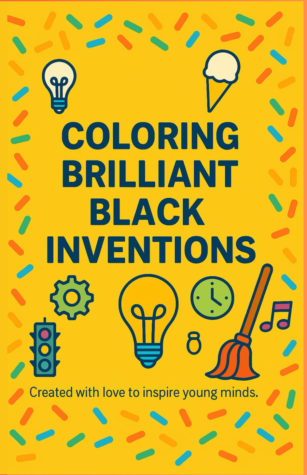 Coloring Brilliant Black Inventions: A Fun and Educational Coloring Book Celebrating Everyday Creations by Black Innovators